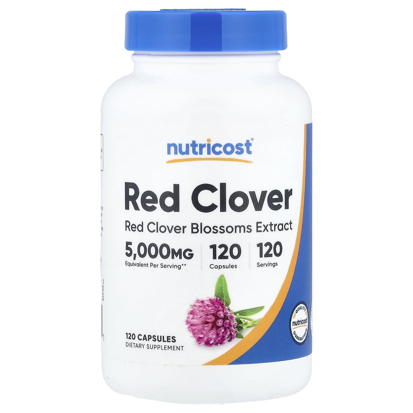 

Nutricost, Red Clover, 120 Capsules (200mg per capsule)