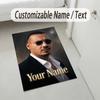 Personalized Crystal Velvet Carpet,Apache 207 Custom Printed Name, Plush Area Rug For Home Indoor Decor