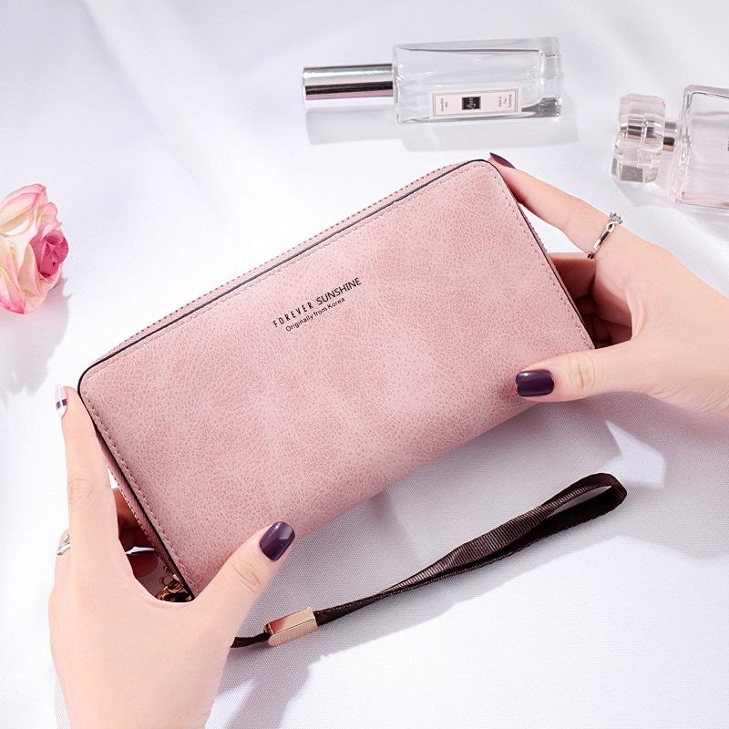 2022 Neue Koreanischer Stil Damen Lange Clutch Geldbörse Multifunktionaler Kartenhalter Und Handytasche Münzfach Für Damen