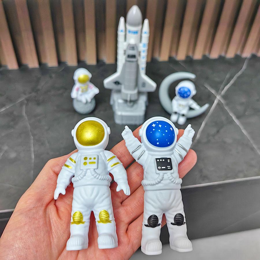 Rocket Launch Kit Launch Toys Space Rocket Launch Pad Space Station Model Children's Assembly Toys