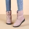 Colorful Fashion Winter Shoes Women Snow Boots Flat Non slip Waterproof Women Ankle Boots Warm