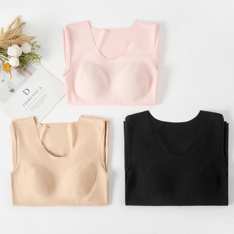 Haosangyuan Silk Mulberry Chest Pad with Moisture-Wicking, Skin-Friendly Thermal Underwear (Super Soft)