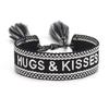Handmade European Style Embroidered Love Bracelet with Tassels for Girls