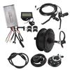 Kit di Conversione Ruota Posteriore per Bicicletta Elettrica Motore Posteriore 48V 500W Display LCD3 Kit Sensore di Assistenza alla Pedalata