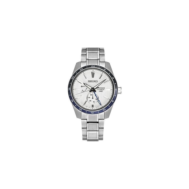 SEIKO Presage series x Zero cooperation limited edition business mechanical watch men s watch mechanical movement Steel Strap 42.2mm men SPB269J1.ppzg синий