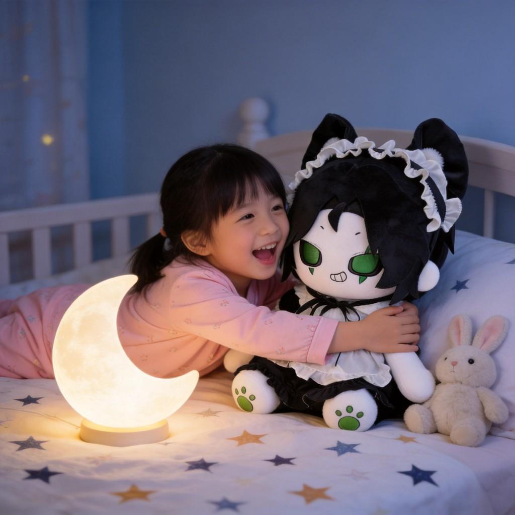 The Freak Circus Pierrot Plush Toy 40cm Cotton Doll Collectors Edition For Teens And Adults