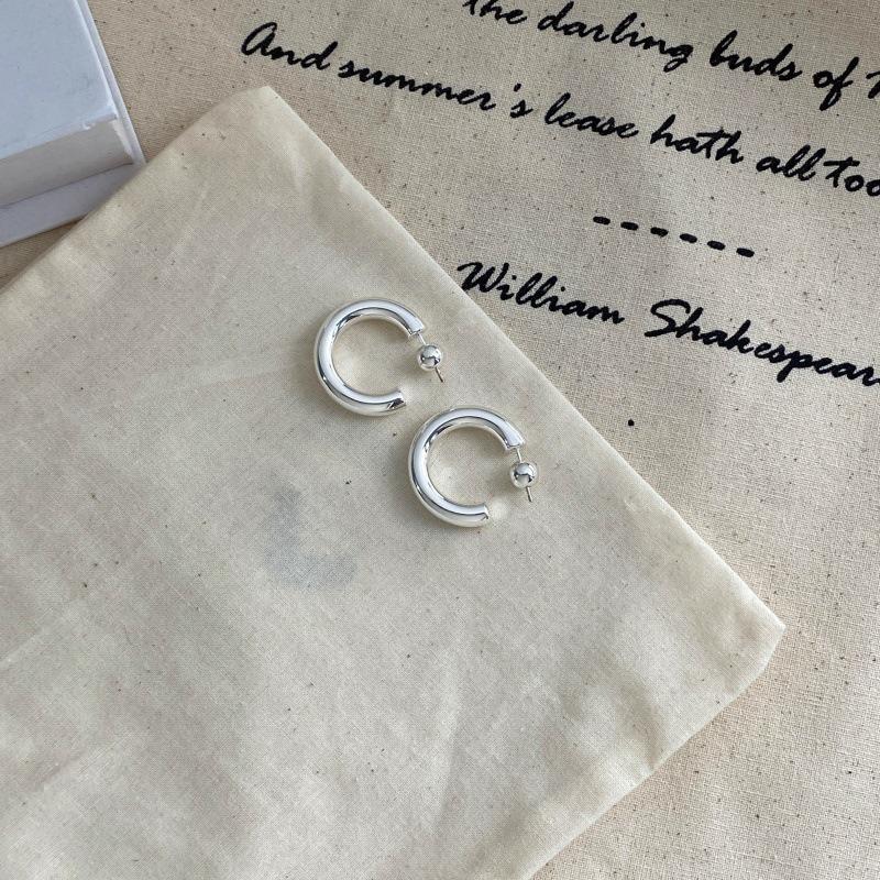 SophieBu*ai Minimalist Circle Ear Cuffs - Elegant High-End Hoops Earrings