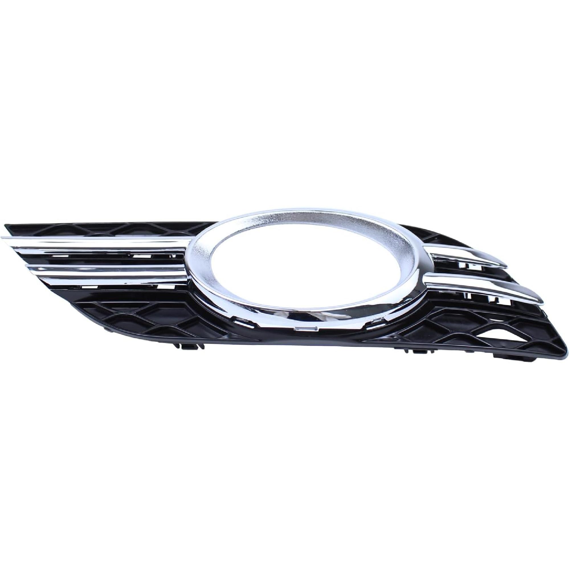 

ApplianPar Front Left and Right Side Fog Light Lamp Grille Cover Bumper Trim for Mercedes-Benz E320 E350 E550 E63 AMG 2007-2009