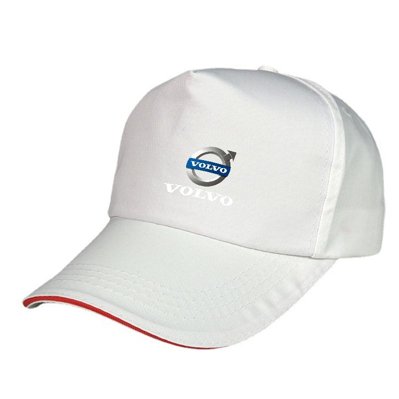 

Car Logo Baseball Cap Men Classic Sunscreen Camping Hat For Volvo AWD C30 C70 S60 S80 S90 T6 V40 V60 V70 V90 XC40 XC60 XC70 XC90 білий