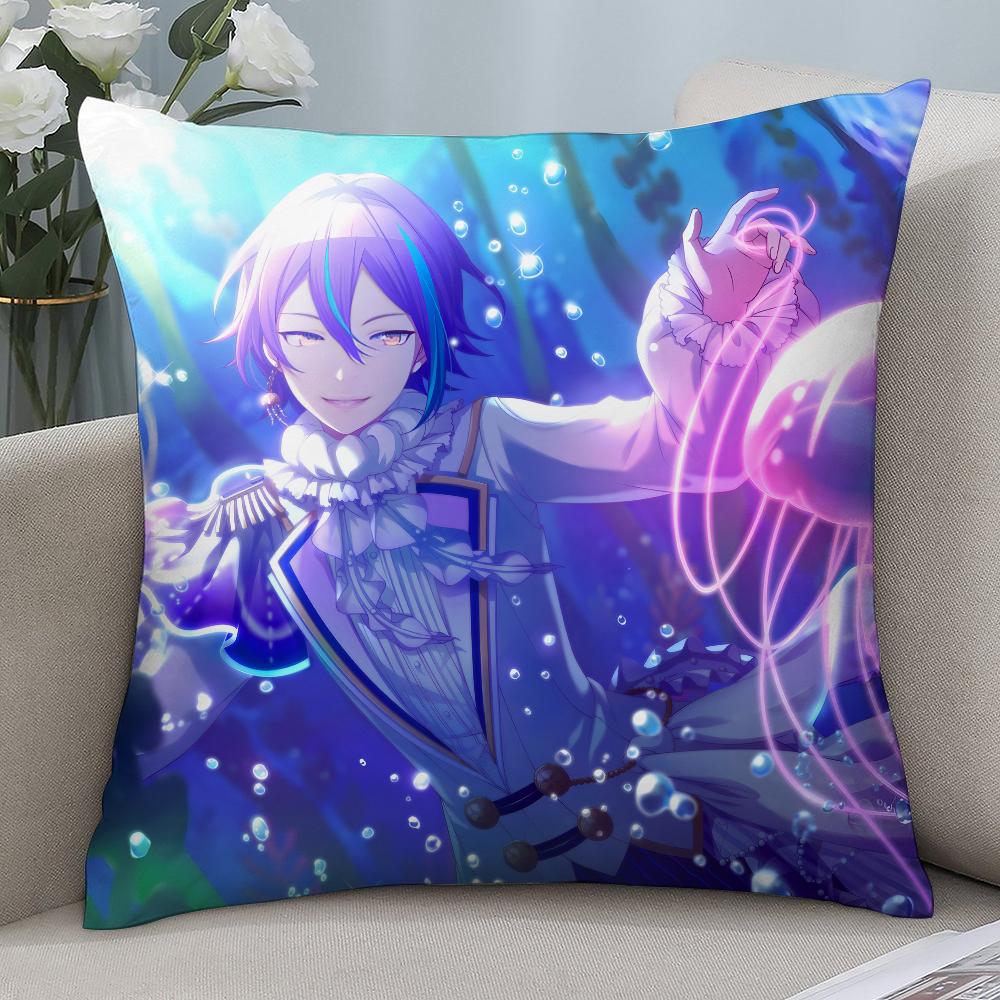 K-Kamishiro Rui Anime Pillow Case 3D Print Polyester Fiber 40*40 cm Home Sofa Throw Pillow Cover Decoration Festival Gift