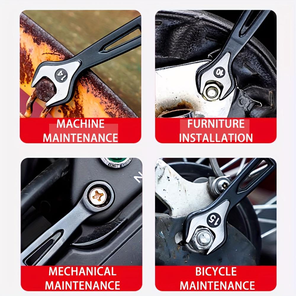 12pcs Wrench Set,8-24mm Plums Blossoms Ratchets Wrenches,Metric Dual purpose wrench for Automotive,Industry,Mechanic,Home class