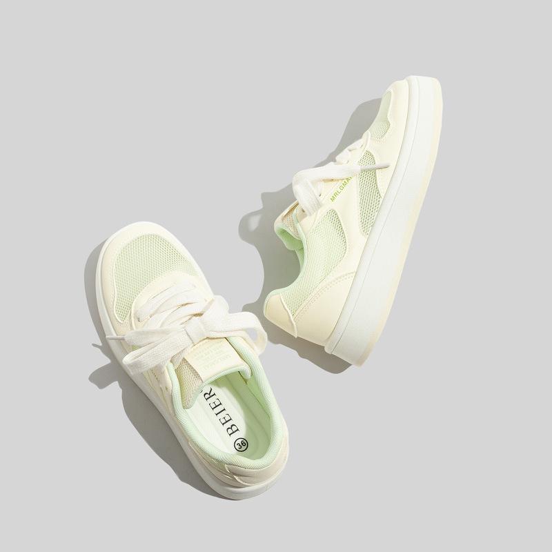 Belle student 22 thick-soled summer mesh breathable niche original casual board shoes 2