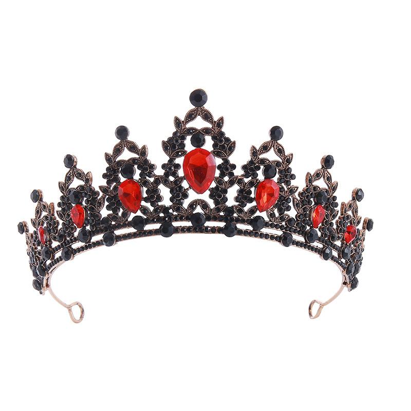 Brautkrone Kopfschmuck Geburtstag Hochzeit Haarband Schmuck Königin Hochzeit Legierung Kopfschmuck Haaraccessoire Krone
