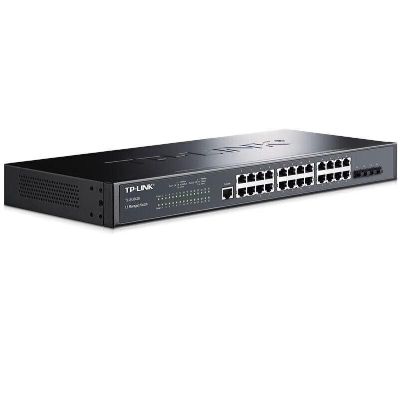 TP-LINK TL-SG5428 24-Port Gigabit Layer 3 Managed Switch