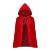 With Oversized Hood Halloween Hooded Cloak Lace-up Cosplay Costume New Design Vintage Hooded Cape