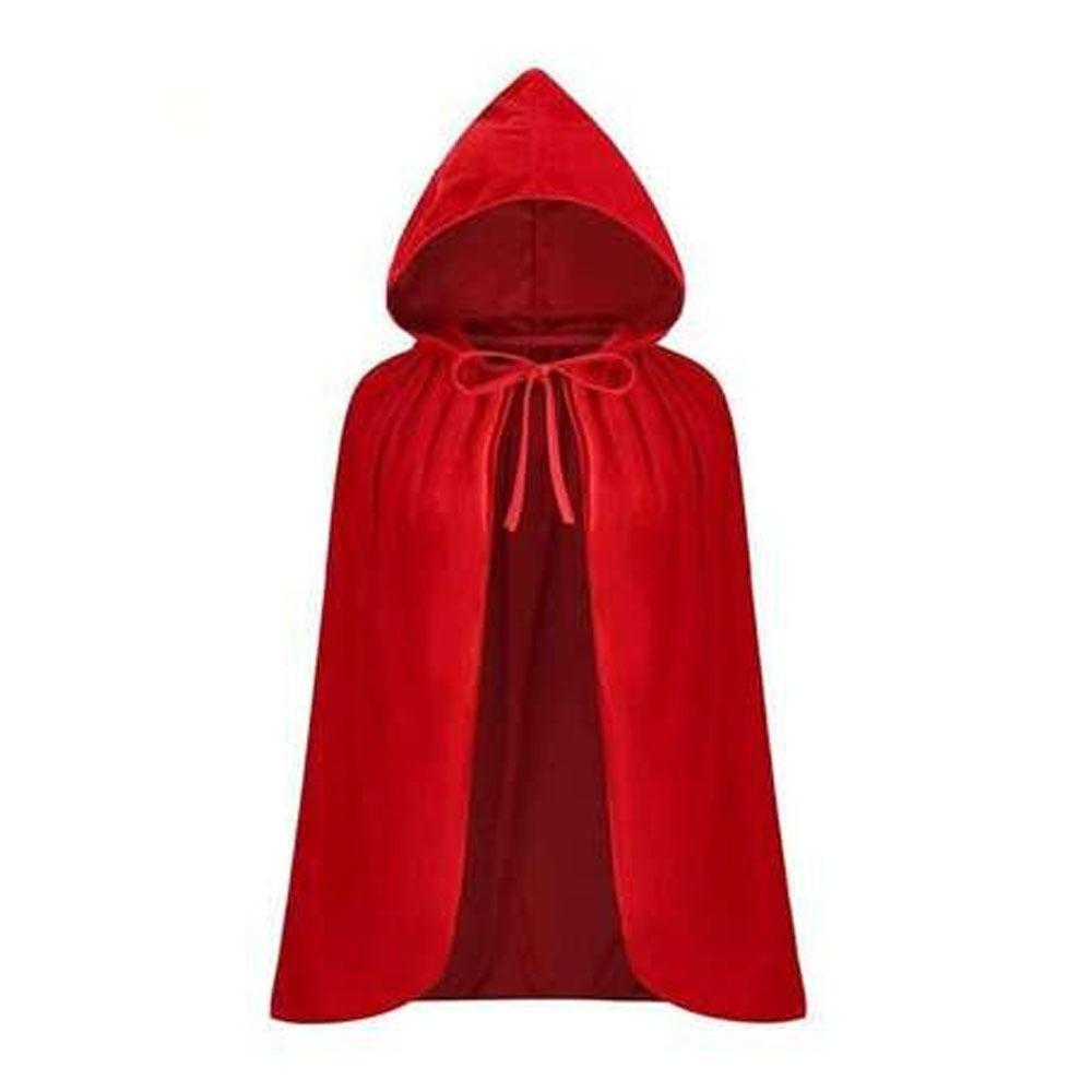 Vintage Halloween Hooded Cloak Lace-up Cosplay Costume Creative Gift Overcoats