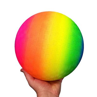 Rainbow Playground Balls 8.5Inch Sports Outdoor Games For Exercise Juguetes Divertidos Kinder Spielzeuge