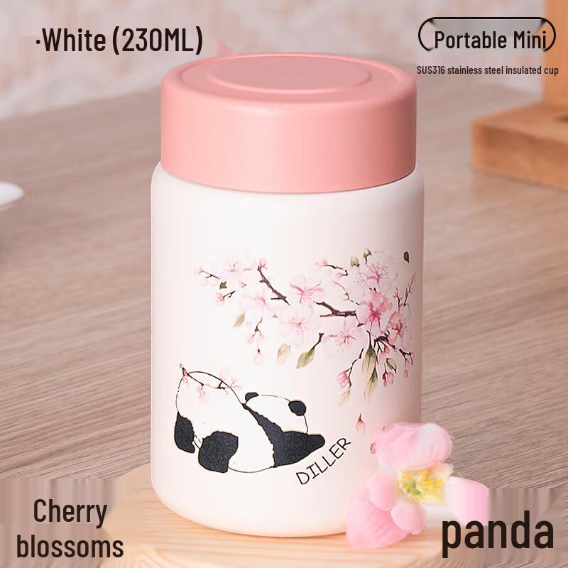

Diller Sakura Panda Mini Insulated Water Bottle