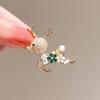 Cute Christmas And New Year Reindeer Brooch for Women, Exuding Elegance High-End Charm, Versatile And Exquisite, a Luxurious Accessory for Clothing
