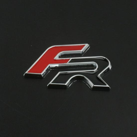Metal Car Personality Emblem FR Rear Body Decorative Sticker