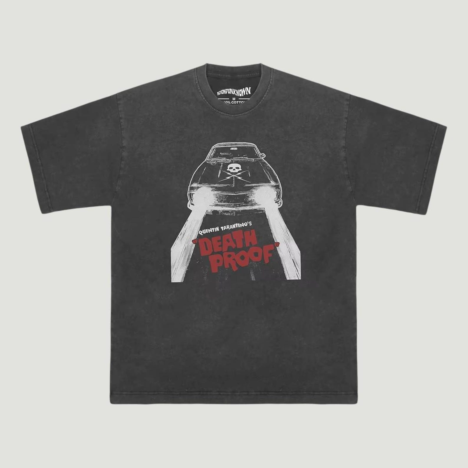 Death Proof T-Shirt, Quentin Tarantino Movie Tee, Retro Grindhouse Film Graphic Shirt, Vintage Cult Cinema Unisex Tee S
