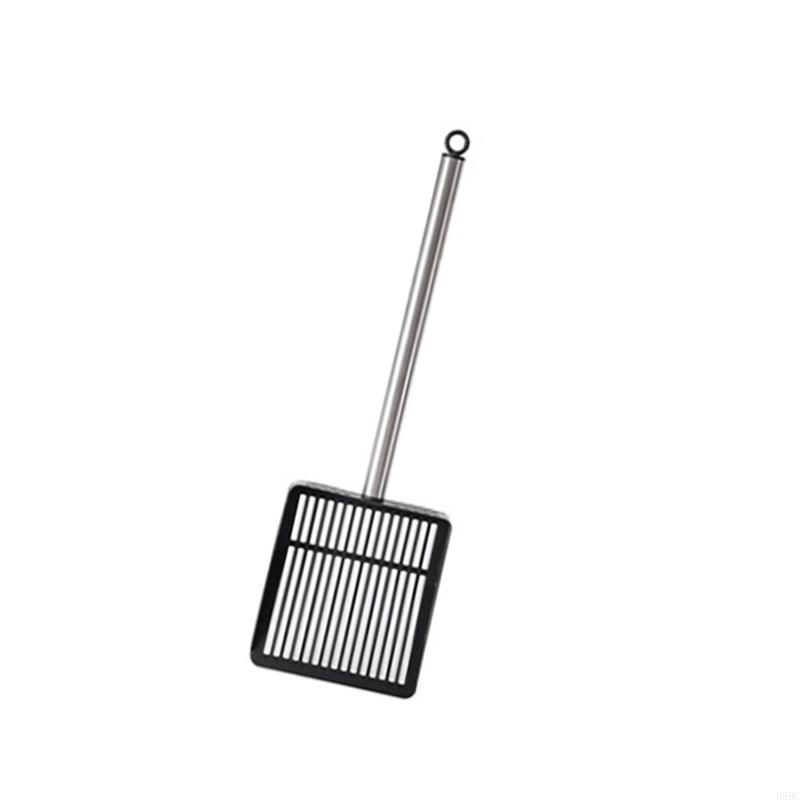 Cats Litter Scoops Smooth Metal Sifter Hollow Deep Shovel Metal Handle Poop Sifting Kittens Poop Scooper