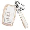 ZANEKO Sienta Key Case Compatible Toyota Noah 90 Series Voxy 90 Series Key Cover, White 2