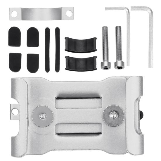 Supporto Universale in Alluminio Antiscivolo per Manubrio Moto Bicicletta Bici Porta Telefono