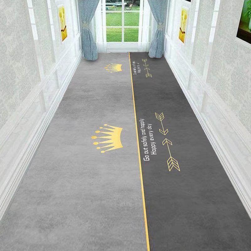 European Style Paisley Pattern Long Runner Mat - Soft, Easy-Care Polyester, Rectangular Ideal for Home Decor, Perfect for Christmas, Halloween