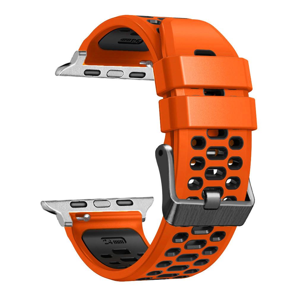 Sport Silicone Strap For Apple Watch Ultra 2 49mm Bracelet Wristband For Apple Watch Series 10 9 8 7 SE 6 46mm 45mm 44mm 42mm
