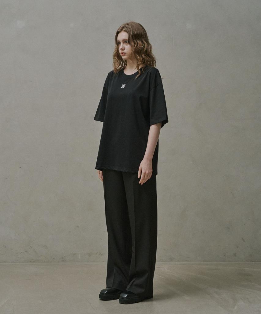 Mejongdeunua Signature T-Shirt Black