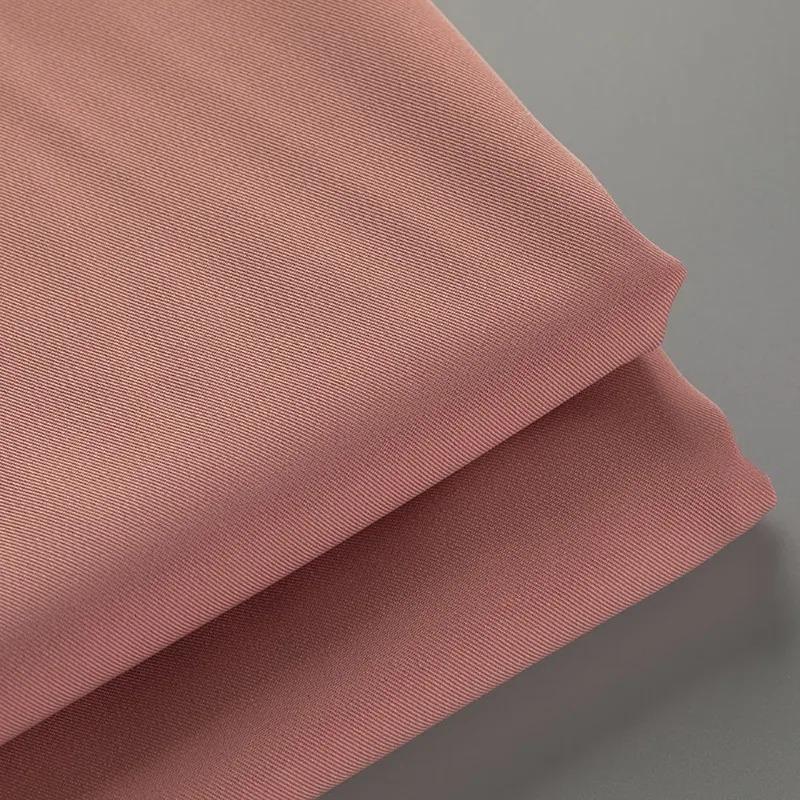 

Micro Elastic Suit Fabric Twill Anti-wrinkle By The Meter for Clothing Dress Uniform Vest Diy Sewing Cloth Spandex White Pink 100cmX150cm