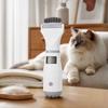 Wiederaufladbarer Flohkamm für, Haarpflegewerkzeug für Haustiere mit feinen Zähnen zur Flohentfernung, Hund und Hundefriseur, US-Version