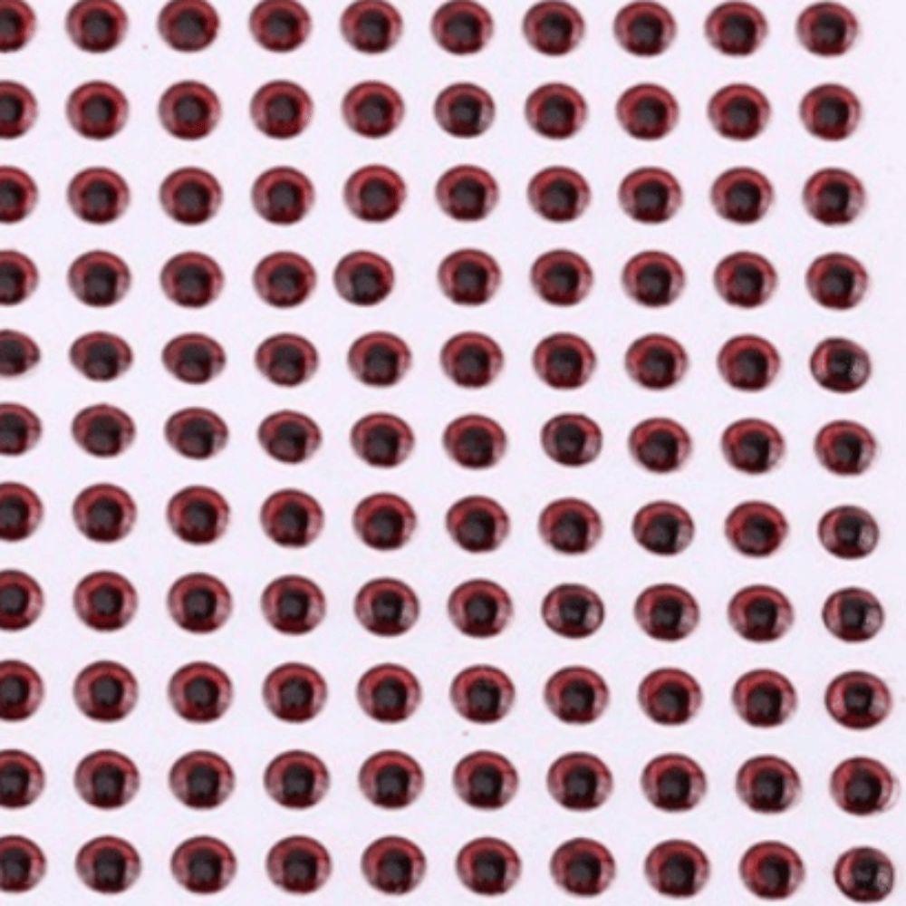 500PCS 3/4/5 Mm Fishing Lure Eye Waterproof Fake Fishing Eyes Artificial Fish Eyes  Fly Tying