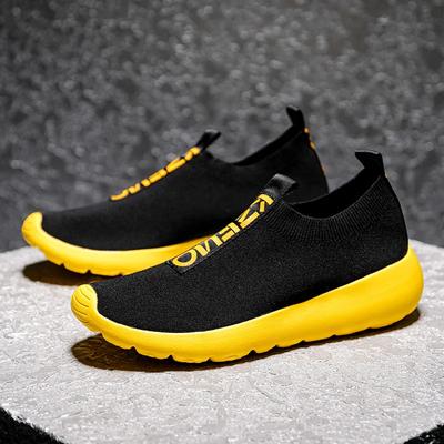 Skarpety Trampki Męskie Dzianinowa Cholewka Oddychające Buty Sportowe Skarpety Botki Buty Męskie Wysokie Buty do Biegania dla Mężczyzn