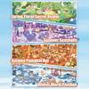 DIY Pocket Cabin Scene Stickers Floral Secret Realm Miniature Scene Sticker  Creative Craft