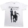 Fleetwood Mac T Shirt Rumours Album Art White Rock Band New