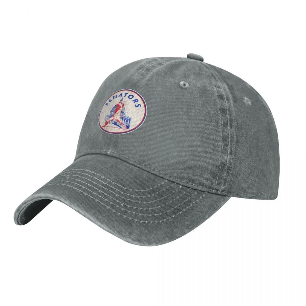 Vintage Washington Senators Logo (Distressed version)Cap Baseball Cap Hat Luxury Brand Sunhat Luxury Women Cap Hats Unisex Womens