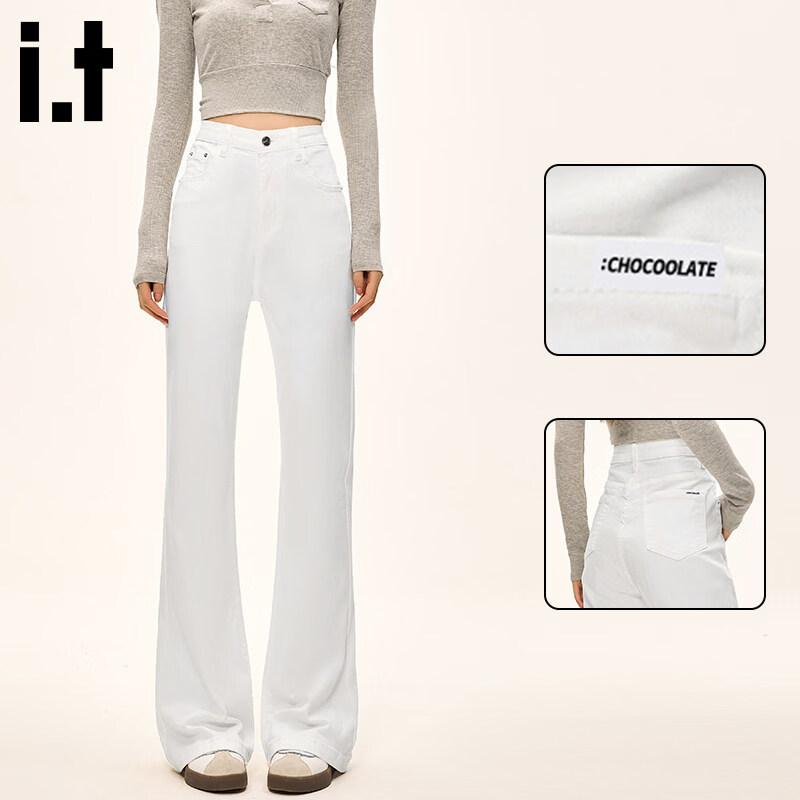 Women s :CHOCOOLATE Flared Summer Jeans S