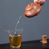 220ml Chinese Yixing Purple Clay Stone Scoop Teapots Beauty Tea Infuser Kettle Hand-carved Pine Tree Tea Pot Zisha Tea Set