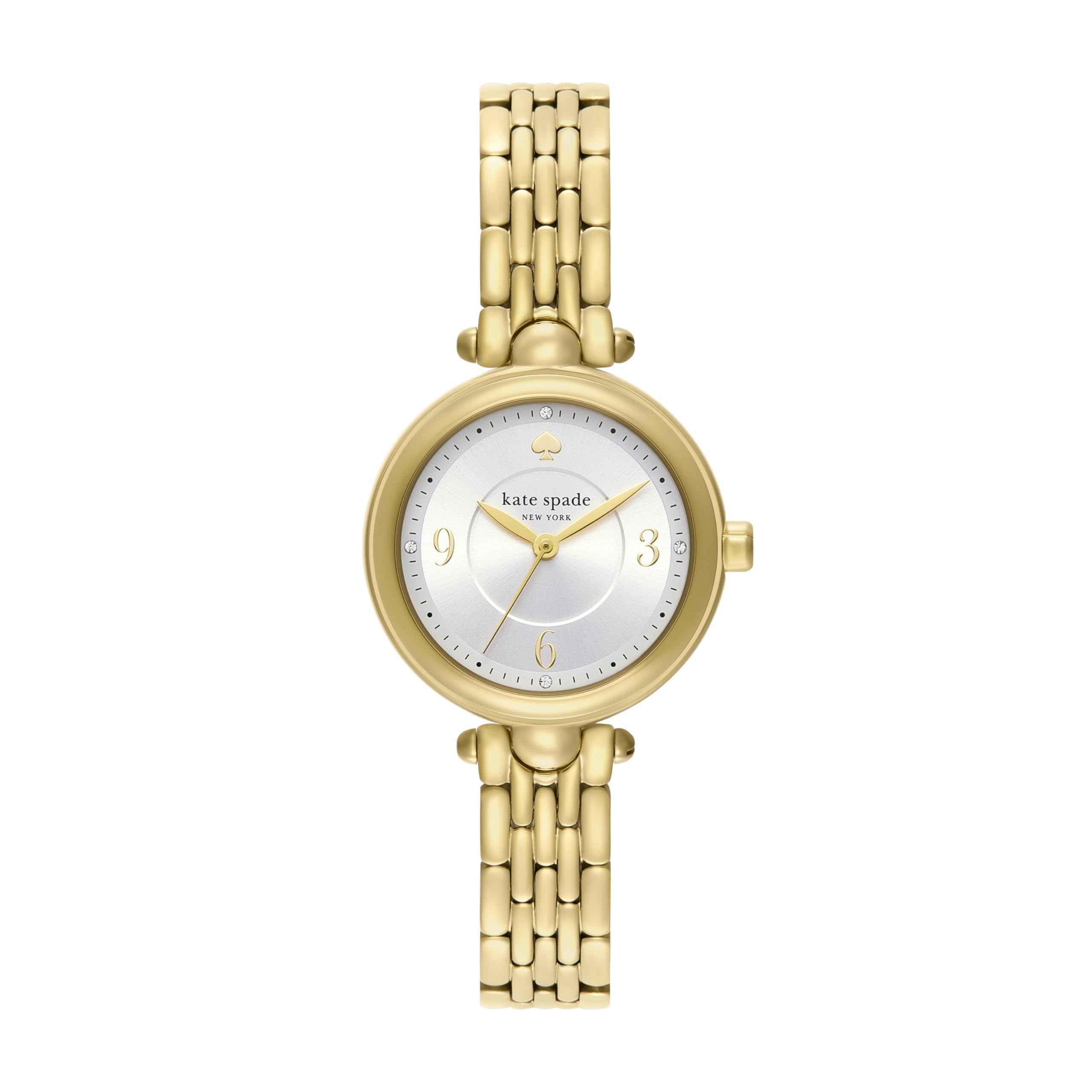 

Kate Spade New York Gracie Round KSW1871 Gold Watch Women s золотий