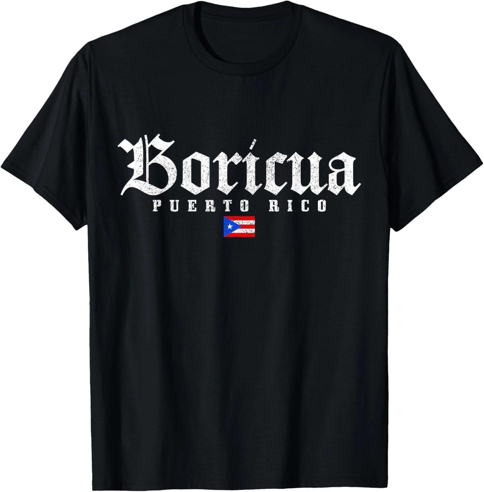 NEW LIMITED Puerto Rico Boricua Vintage Puerto Rican Flag Pride T-Shirt L