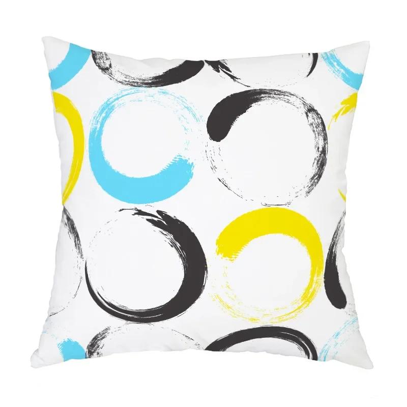 

Скандинавский Абстрактный Геометрический Принт Наволочка Домашняя Гостиная Диван Кресло Декоративная Подушка x 66x66cm оранжевый