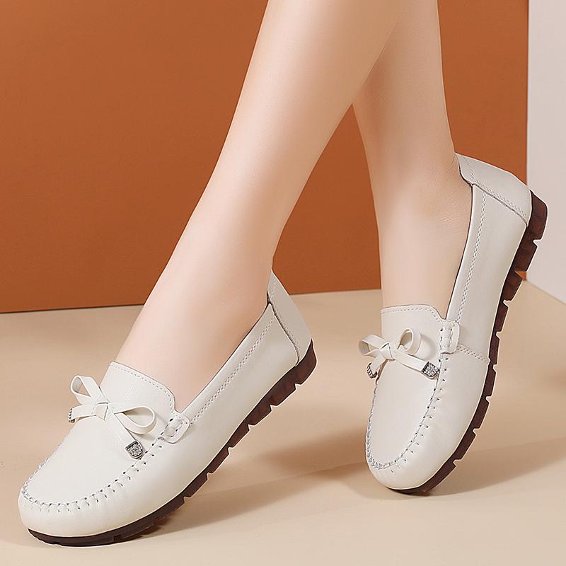 2026 New Fashion, Women's Flat Casual Shoes Casual, Durable, Versatile and Trendy Loafers, Bean Shoes,