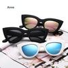 Vintage Cat Eye Sunglasses Woman  Designer Retro Sun Glasses Female Fashion Mirror Outdoor Shades Gradient Oculos De Sol