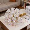 Sparkling Eternal Crystal Roses, Artificial Crystal Flowers, Realistic Rose Bouquet