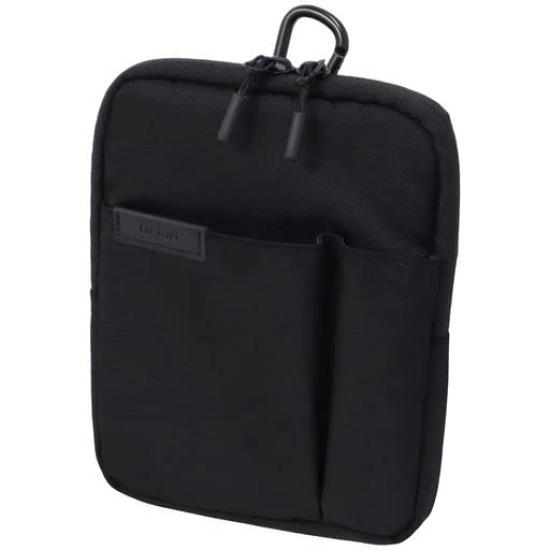 Kutsuwa with Top Size Black 304DRBK Dr.ion Multi-Holder Zipper, S,