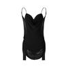 New Women Latin Dance Slip Dress Clothing Fringe Suit Cha-Cha Samba Dance Training Performance Costumes Sexy Short Skirt