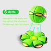Frisbee Ball Elastic Decompression Foot Deformation Luminous Toy Parentchild