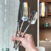 Western Food Tableware 304 Stainless Steel Slim Waist Handle Knife Fork Spoon Mirror Polished Dishwasher Safe Flatware